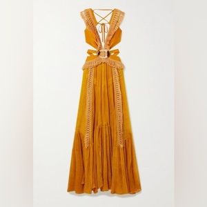 PATBO Women's Netted Fringe Beach Dress